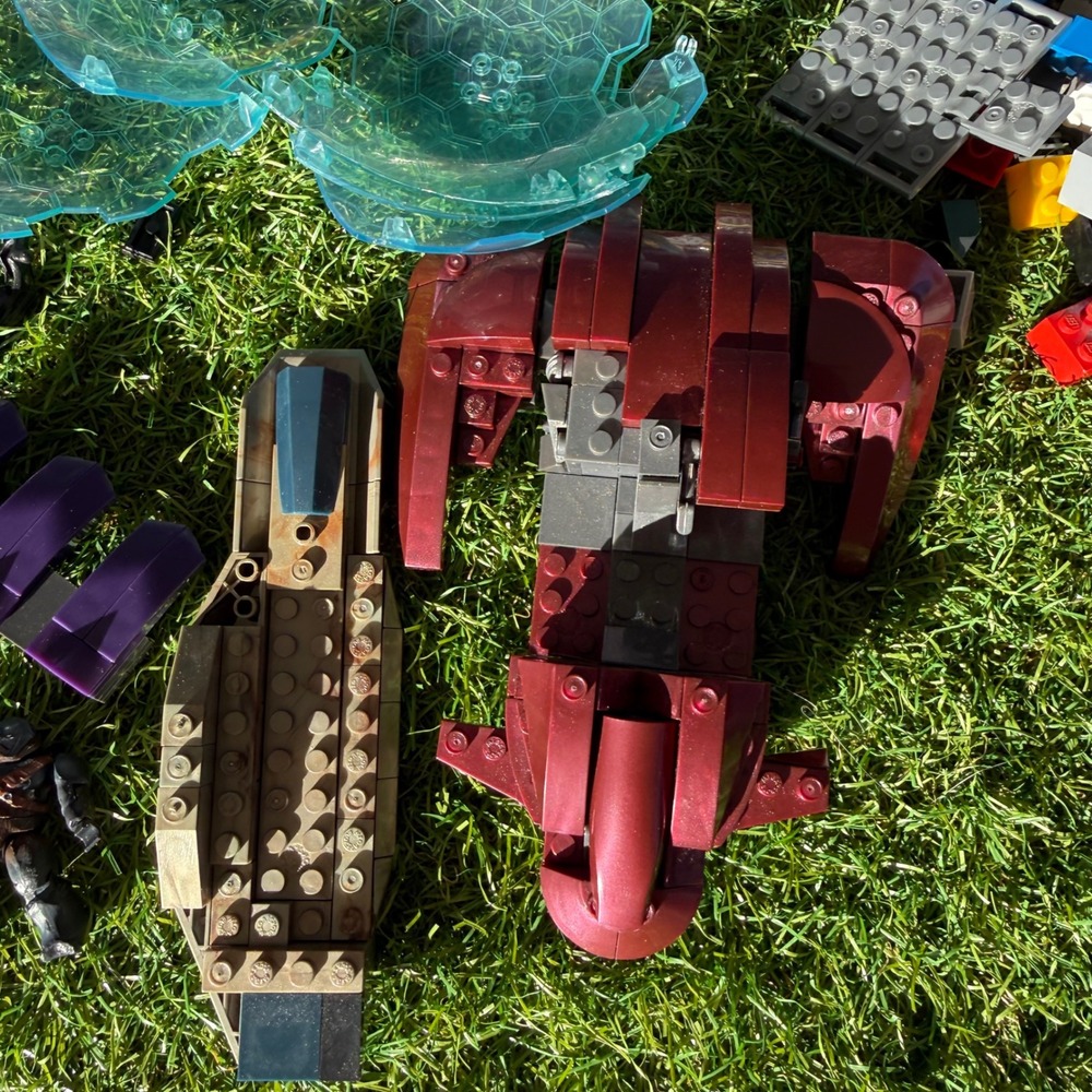 LEGO‎ Bulk Lot 14 lbs Mixed Atlantis Kingdoms Mega Bloks Halo Kre-O Transformers - Picture 14 of 15